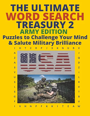 Word Search Treasury — Army Edition